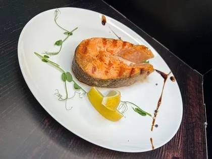 Salmon steak