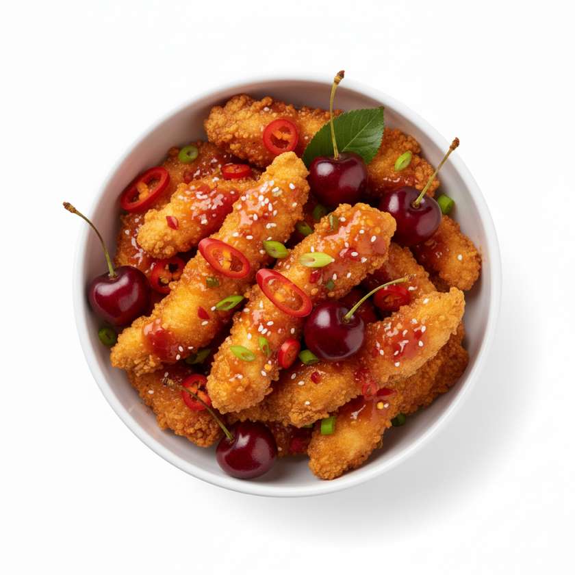 41.Cherry chicken