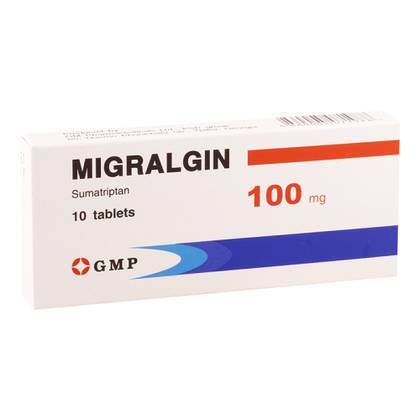 Migralgin 100mg Tablets #10