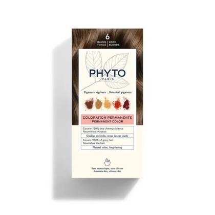 Phyto - Color Hair Dye N6 Dark Blonde 9621/0962/2648