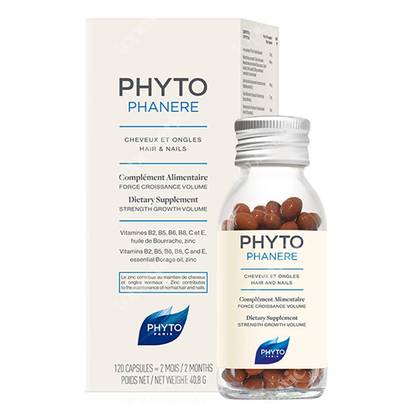 Phyto - Phanere Capsules for Nail and Hair Growth 6821/1841/8411 #120