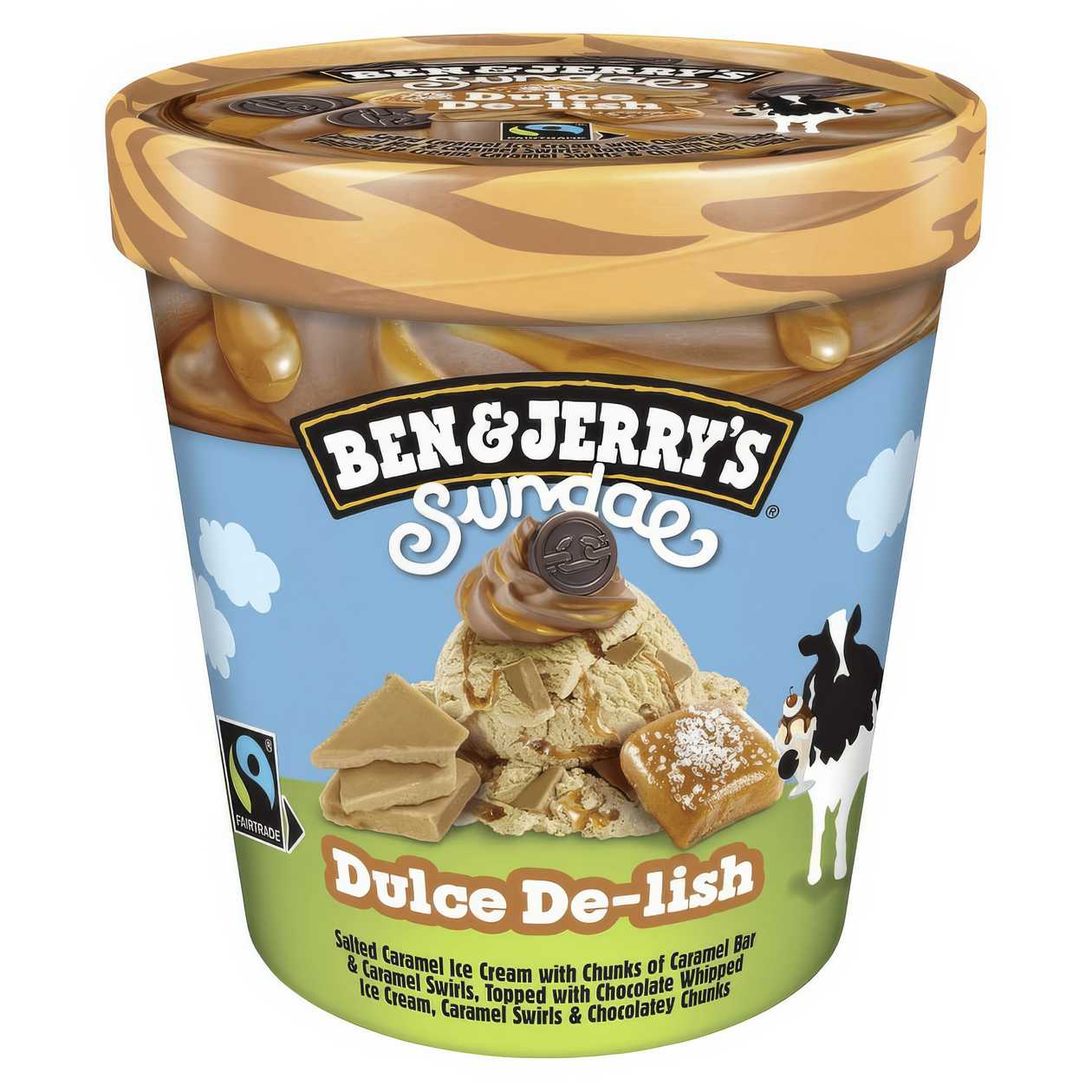 Ben & Jerry's - Dulce De-lish 465 ml