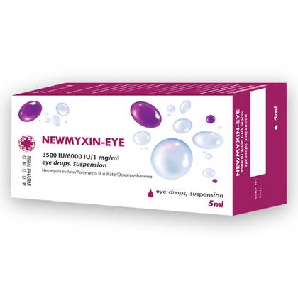 Newmixine Eye Drops 5ml Bottle #1