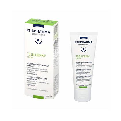 Isispharma Teen Derm Hydra Soothing Moisturizer for Oily/Problem Skin 40ml