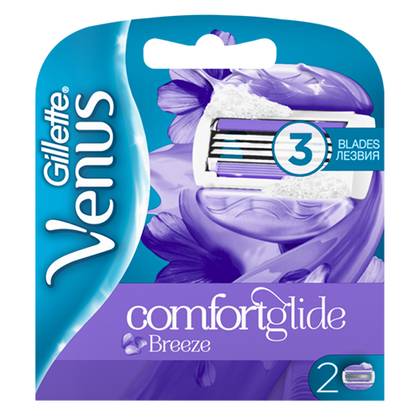 Gillette Venus Breeze Women's Razor Refill Cartridges, 3 Count 6432 #2