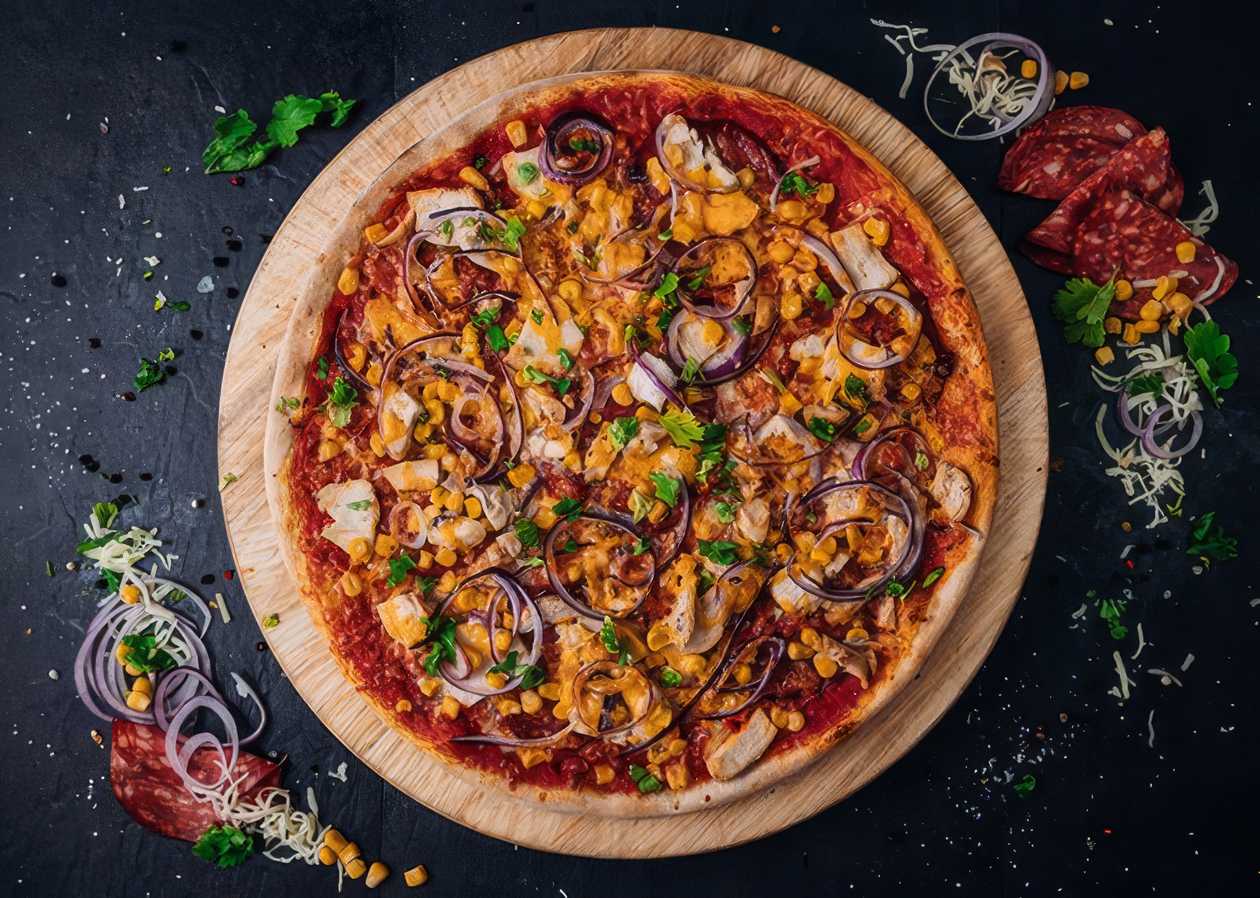 Chicken Chorizo Pizza