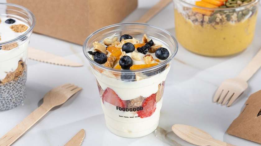 Greek yogurt breakfast