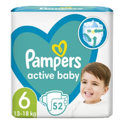 Pampers Baby Diapers Size 6 (13-18kg) 4346/8533 #52