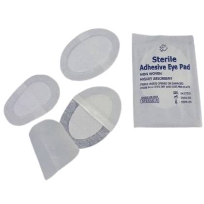 Leiko Eye Pad CANSIN Sterile 5.7cmX7.3cm (Sielmis) 533-3571 #1