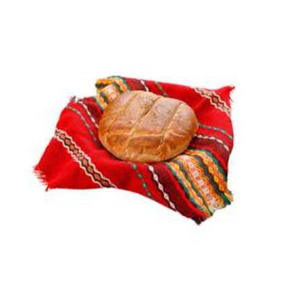 Домашна питка с масло и шарена сол