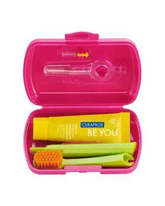 Curaprox Travel Set Red