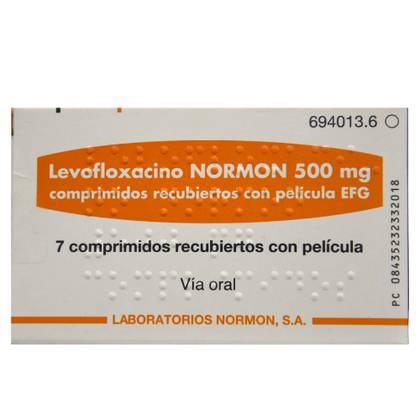 Levofloxacin Normon 500mg Tablets #7
