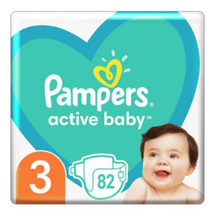 Pampers Baby Diapers Size 3 (6-10kg) Midi 5085/8175 #82