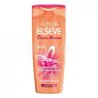 L'Oreal Elvive Shampoo for Long, Damaged Hair 400ml 86356