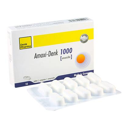 Amoxi Denk 1000mg Tablets #10