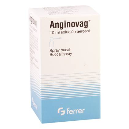 Anginovaq oral spray 10ml, 1 bottle