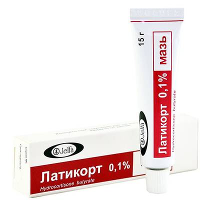 Laticort 0.1% Ointment 15g Tube #1