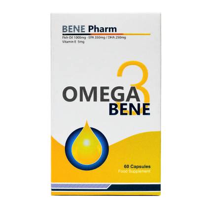 Bene Omega-3 1000mg Capsules, 60 count