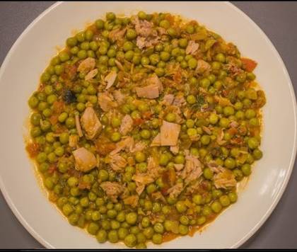Green Peas with Tuna