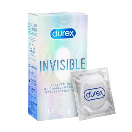 Durex Invisible Condoms 12-Count