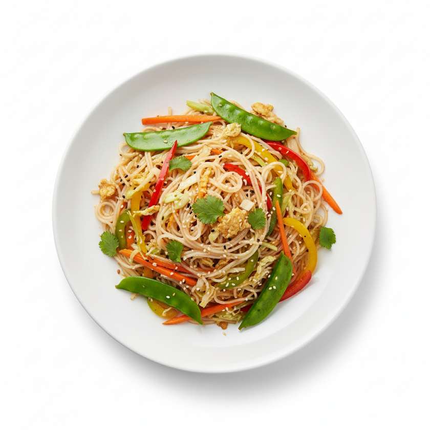 123.Vegetables rice noodles