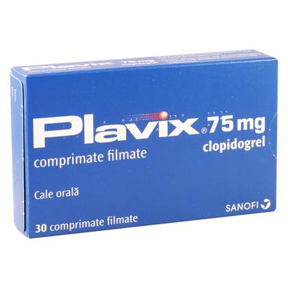 Plavix 75mg Tablets, 30 count