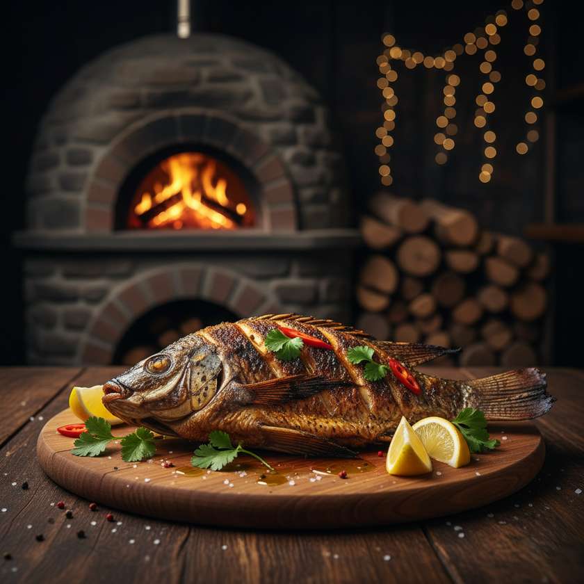 Whole Grilled Tilapia
