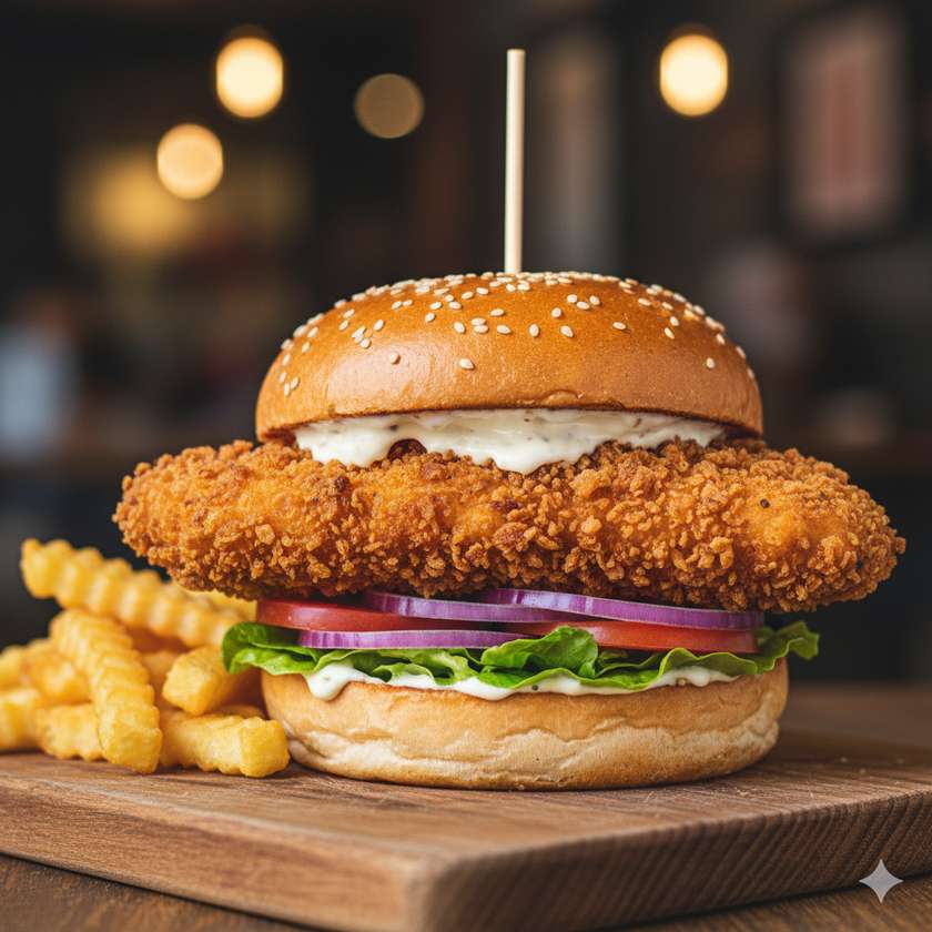 Crispy Chicken Burger