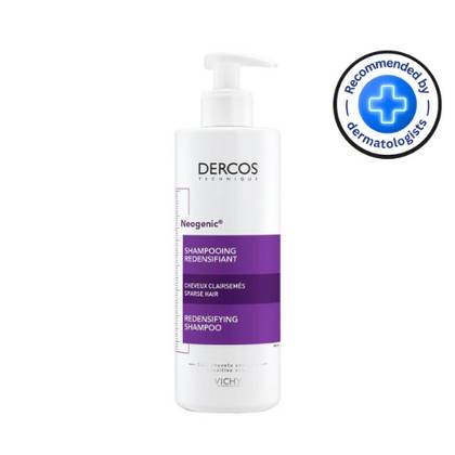 Vichy Dercos Neogenic Shampoo for Volume, Density, and Rapid Hair Growth, All Hair Types, 400ml
