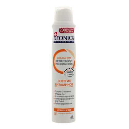 Deonica Deodorant Spray Vitamin Energy 200ml 035432