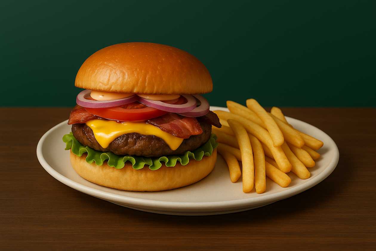 Cheese & Bacon Burger