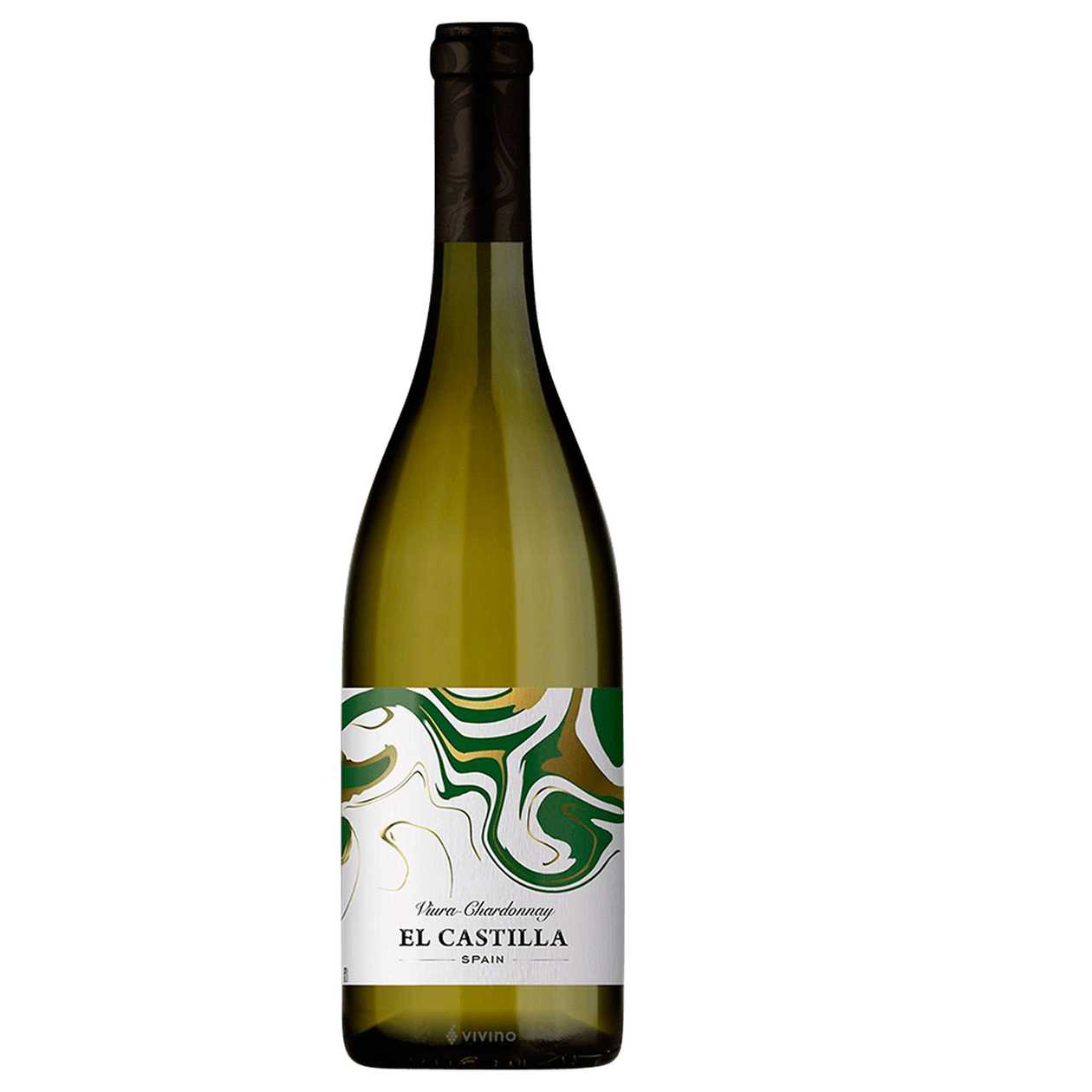 El Castilla Viura Chardonnay Vin D Semi-Dry White Wine 13%