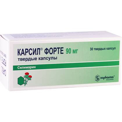 Carsil Forte 90mg Capsules #30