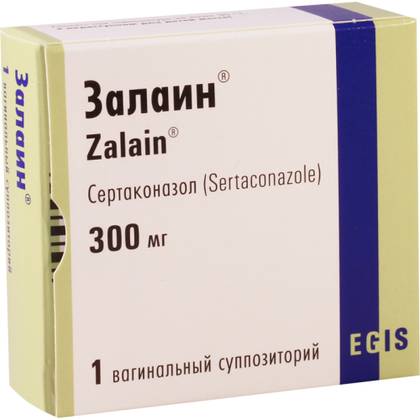 Zalain Vaginal Suppository 300mg #1