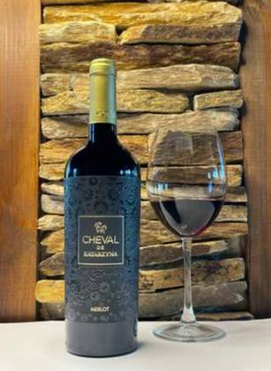 Червено вино Cheval de Katarzyna Merlot