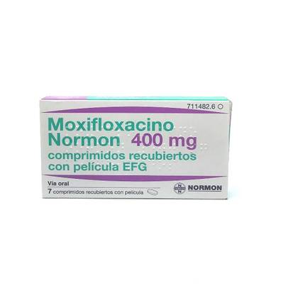 Moxifloxacin Normon 400mg Tablets #7