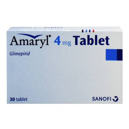 Amaryl 4mg Tablets /TR/ #30