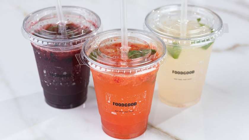 Strawberry and Passion Fruit Lemonade