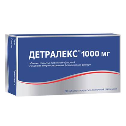 Detralex Tablet 900mg+100mg #18