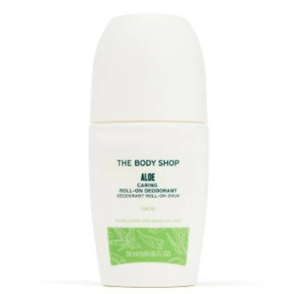 The Body Shop Aloe Roll-on Deodorant, Alcohol-Free, Unscented 50ml 20018/26810