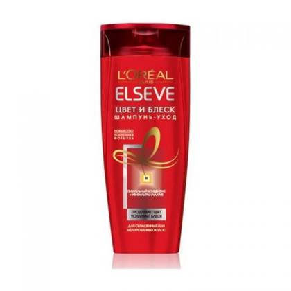L'Oreal Elvive Shampoo for Color-Treated Hair, Nourishing and Restoring, All Hair Types, 400ml