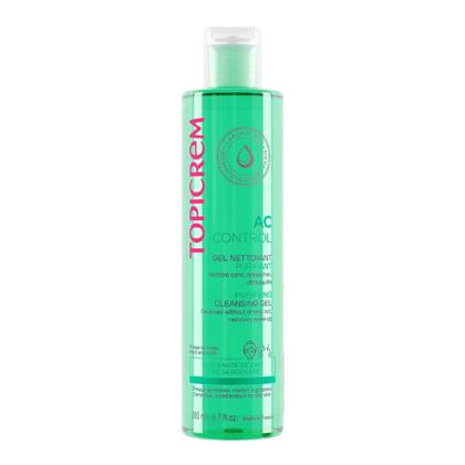 Topicrem AC Purifying Cleansing Gel for Oily/Acne-Prone Skin 200ml