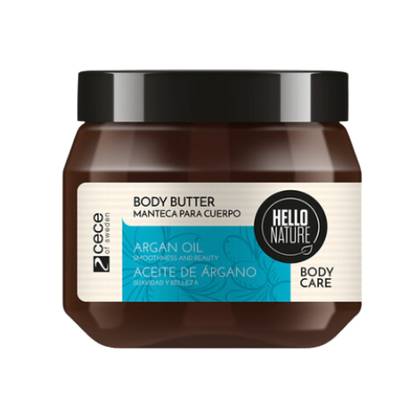 Hello Nature Argan Oil Body Butter Moisturizing and Smoothing 250ml 5449
