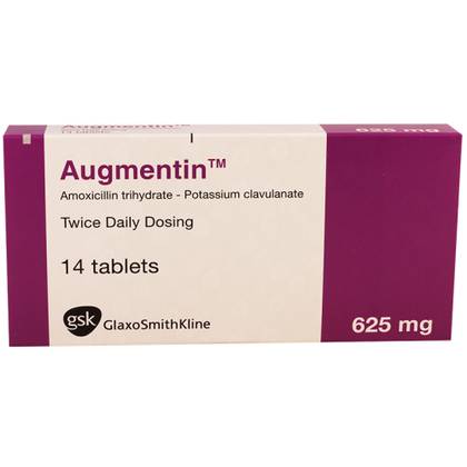 Augmentin 500mg/125mg Tablets #14