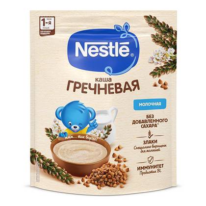 Nestle Milk Buckwheat Porridge /4 months+/ 200g 3380