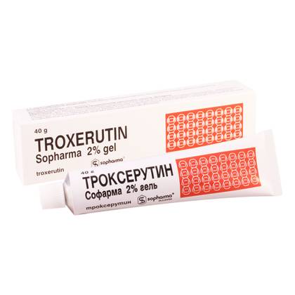Troxerutin Gel 2% 40g Tube #1