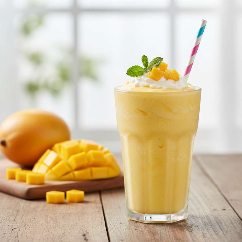 Soy Mango Milkshake