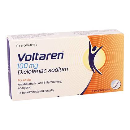 Voltaren 100mg Rectal Suppositories /TR/ #10