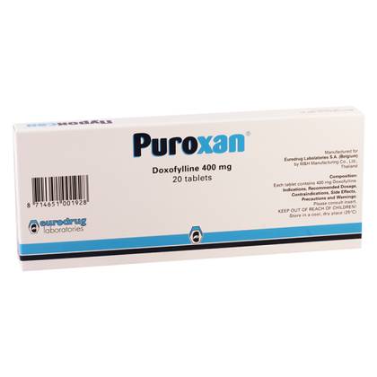 Puroxan 400mg Tablets #20