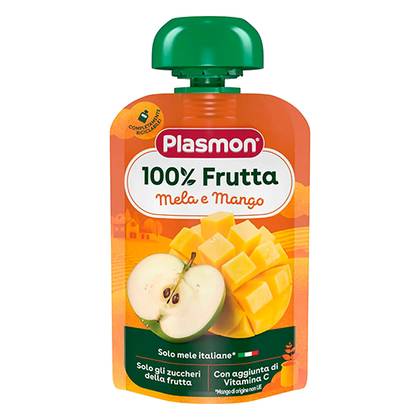 Plasmon - Apple and Mango Pouch /7mo+/ 100g 9244 #1